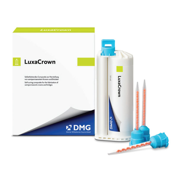 DMG 110973 Luxacrown Restorative Crown & Bridge Material A3.5 50 mL Cartridge EXP Oct 2025 DMG 110973 Luxacrown Restorative Crown & Bridge Material A3.5 50 mL Cartridge EXP Oct 2025